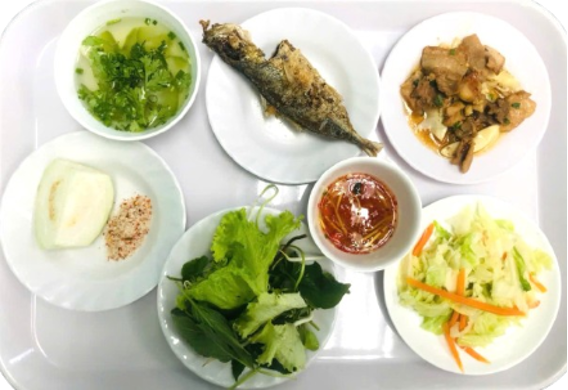 Daily standard meal tray 04