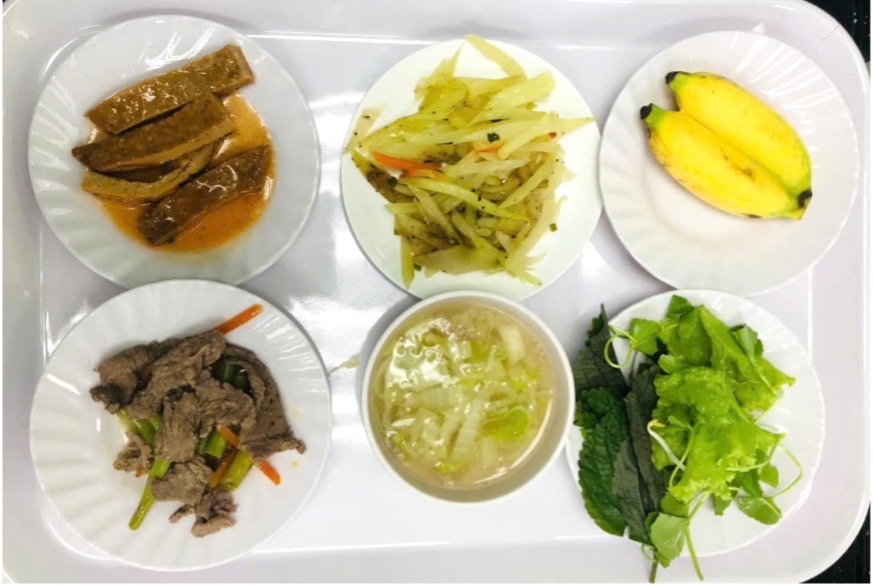 Daily standard meal tray 05